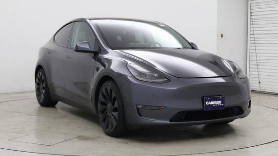 TESLA MODEL Y 2022 7SAYGDEF8NF491559 image